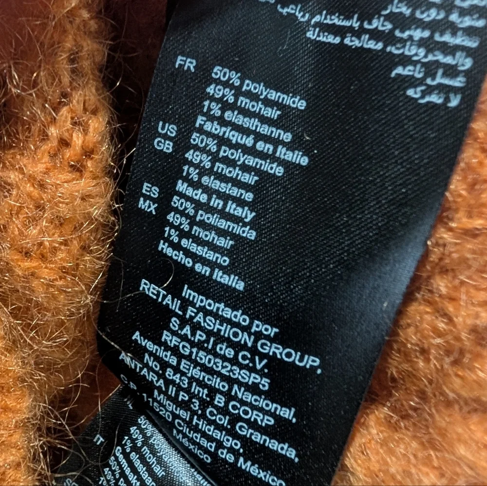 SANDRO | Cable Knit Mohair Sweater - Picture 14 of 16